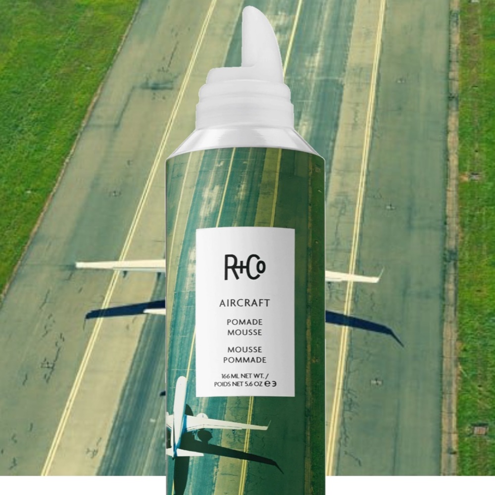 R+Co aircraft pomade mousse